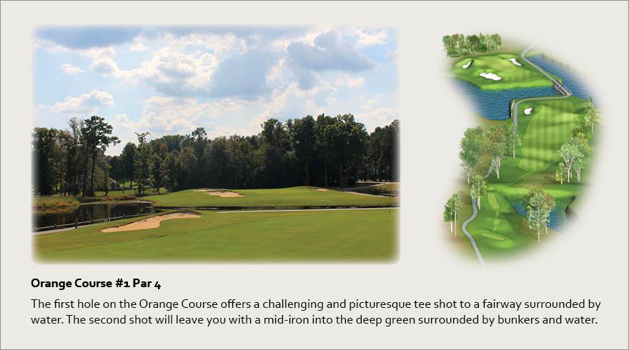 Orange Course #1, Par 4