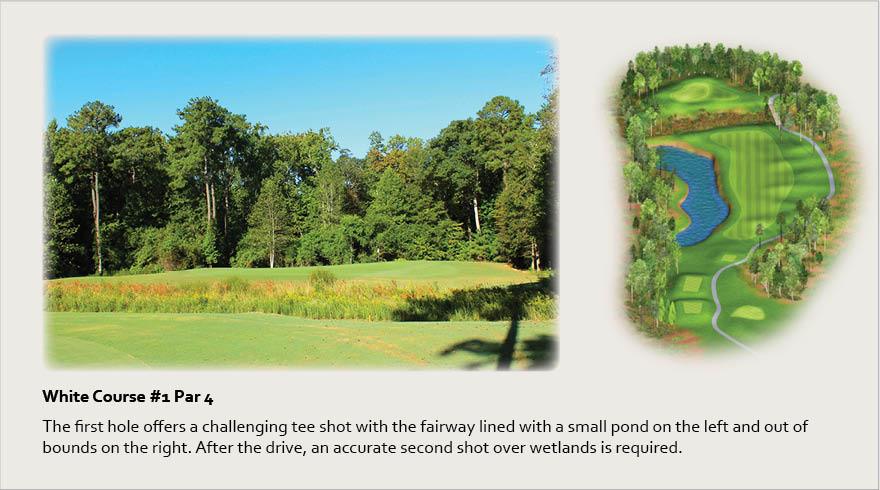 White Course #1, Par 4